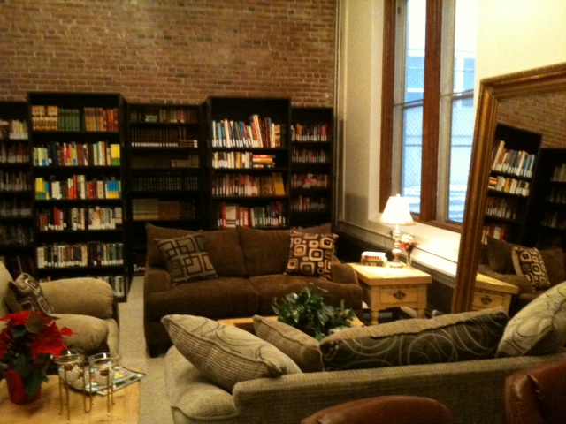 photo ABOVE: New resource room at The Bridge