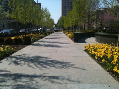 The Gateway Mall master plan calls for this "hallway" to run from Broadway to 20th