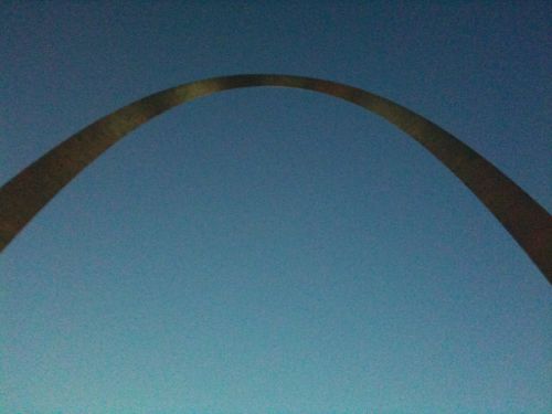 The Gateway Arch, click image to view National Register nomination 