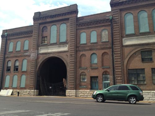 ABOVE: The Lemp Brewery complex was built over a period of years and thus includes numerous buildings.  Click the image for the Wikipedia entry 