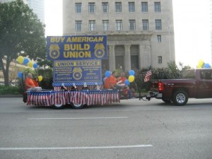 Labor Day Parade in downtown St. Louis, 2009
