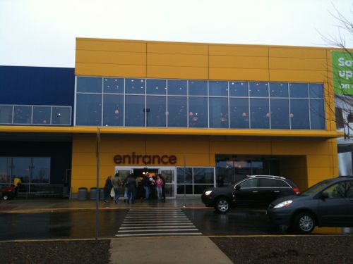 ABOVE: Ikea in Bolingbrook, IL
