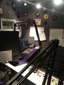 ABOVE: A studio at KDHX