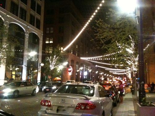 ABOVE: Washington Ave was once just a dream