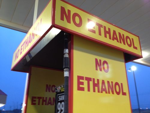 ABOVEL; No ethanol pumps are very clearly marked in Oklsahoma