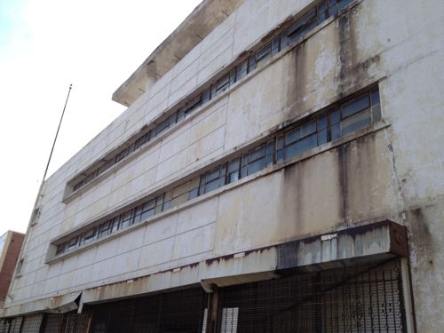 ABOVE: The former JC Penny store continues to deteriorate 