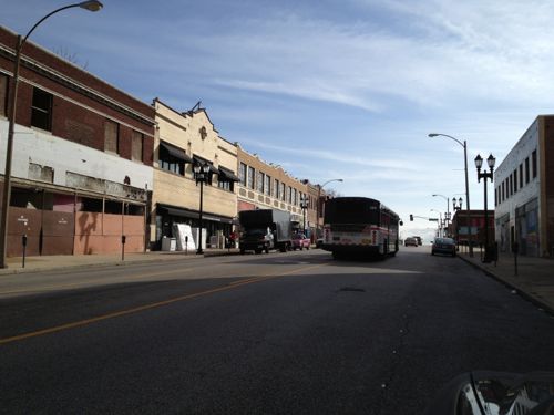 ABOVE: But businesses do exist today, still serving the needs of area residents