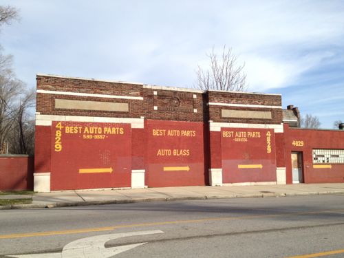 ABOVE: Boards over former windows is a too common sight