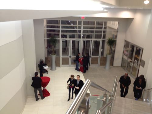 The 1st floor lobby on January 17, 2013 