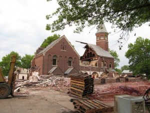 ABOVE: Former St. Aloysius May 2006