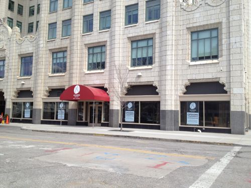 Alumni St. Louis restaurant facing 13th Street