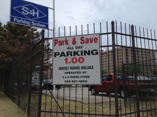 Numerous parking lots occupy significant land north of Washington Ave, ideal candidates for new construction.  