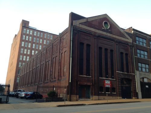 1711 Locust was a power station for the original streetcar system, the Monogram can be seen in the left background