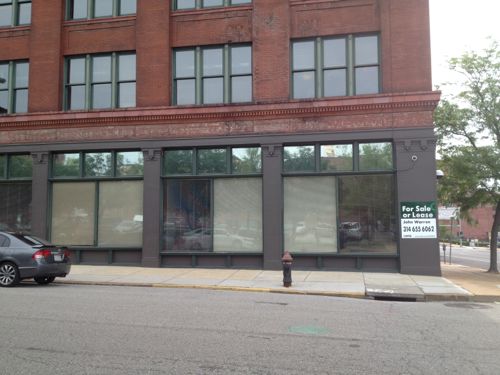 The 3rd floor is for lease but offices occupy the ground floor. The owner occupies most of the building, perhaps they can reconfigure so the ground floor becomes restaurant/retail space. 