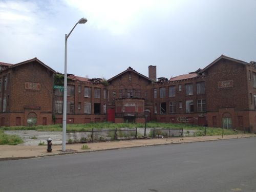 Many would love to see the crumbling Carr School get renovated. Click image for more information on this 1908 structure. 