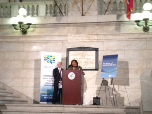 St. Louis Comptroller Darlene Green hosted the kickoff event for the 2013 AEO national conference