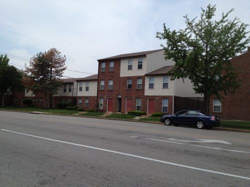 On the west side of 14th, south of Cass, is the O'Fallon Place Apartments owned by McCormack Barron Salazar.  