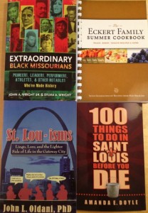 Covers of the four books