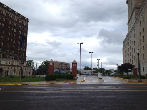 The few gaps can be filled in with massive structures, student housing over retail would be nice at Lindell & Spring  