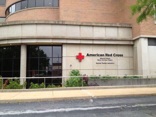 This American Red Cross building has good mass & density, but a poor relationship with the sidewalk, typical for 1966.