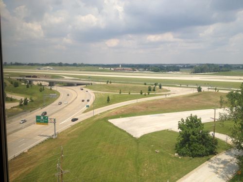 Lambert airport's 1 billion dollar runway opened over 7 years ago