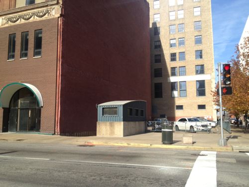 The building on the left, 1107 Olive, was threatened with demolition for parking last year but it was denied. It'll get renovated but the big store is the corner at 11th.