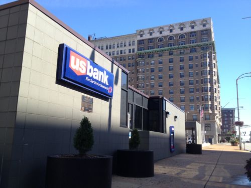 The US Bank site will hopefully get redeveloped, getting a new building(s) like it once had. 