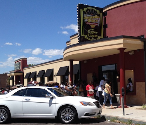 Sweetie Pie's Upper Crust is very popular with locals and tourists