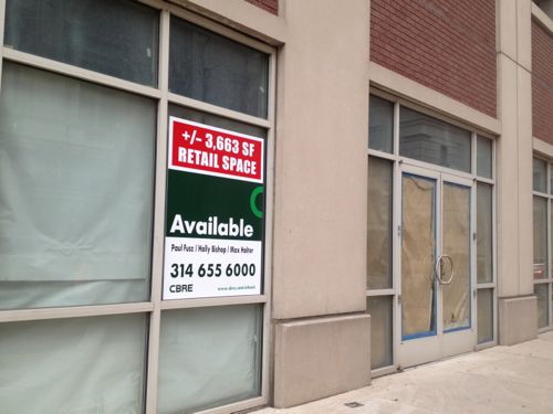 The space on 9th between Locust & Washington Ave is finally for lease, click image for listing 
