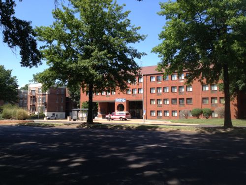 Back on the north side of Forest Park we have a 242 unit building built in 1977