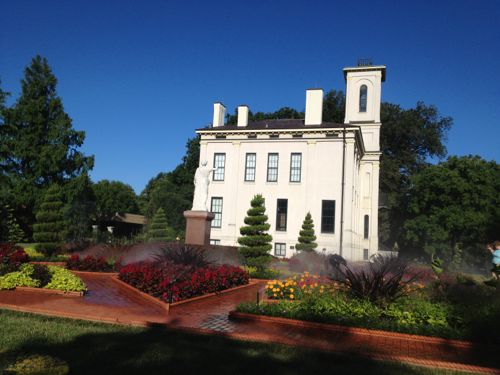 The east side of Henry Shaw's country home, part of the Missouri Botanical Gardens