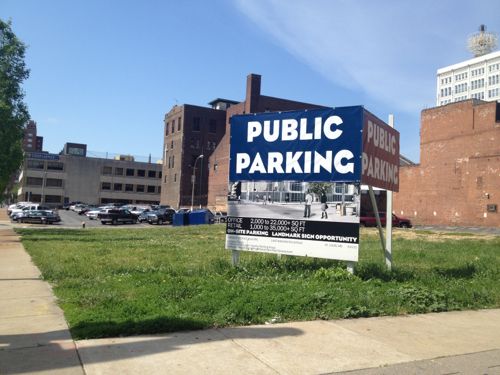 By May 2012 an attempt to do a 2-story office/retail building had also failed