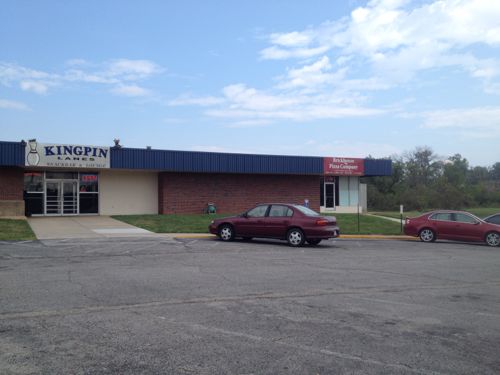 This bowling alley was built at the same time as the original Carrollton Shopping Plaza 