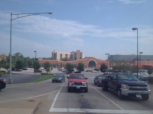 In 2005 Schnucks closed the Carrollton store and opened a bigger store on St. Charles Rock Rd at Lindbergh