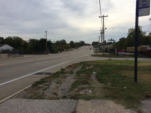 20 years of pedestrians have worn a path  