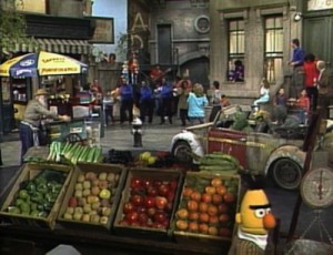 The Sesame Street set represented a very different place from where I lived 