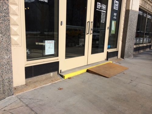 Temporary ramp  