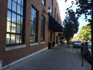 Sidewalk on Laclede 