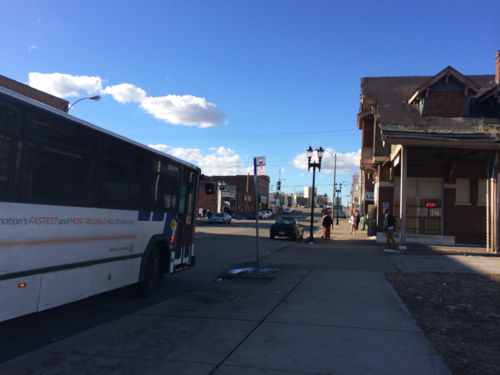 At the city limits we have the old Wellston Loop streetcar building