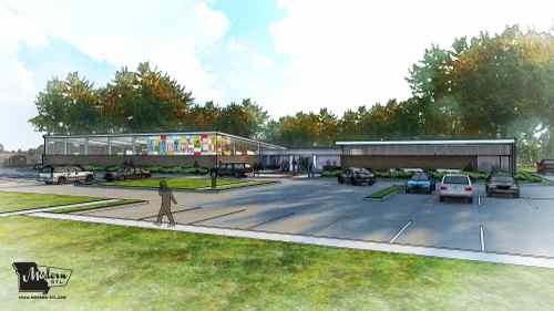 Concept from ModernSTL with original on the left and addition on the right. Click to view their post