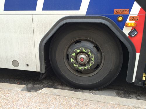Our buses have had painted steel wheels for years, but they are labor intensive to maintain 