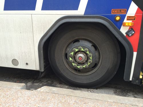 Our buses have had painted steel wheels for years, but they are labor intensive to maintain