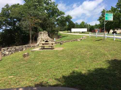 Highway 61 roadside park near Bloomsdale, MO