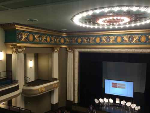 The restored interior, August 2011