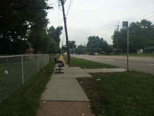 The bus stops along W. Florissant were recently improved to be accessible, which benefits all users.  