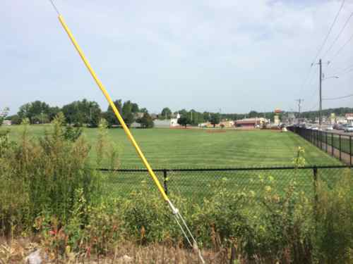 Looking north from an adjacent Ameren substation 