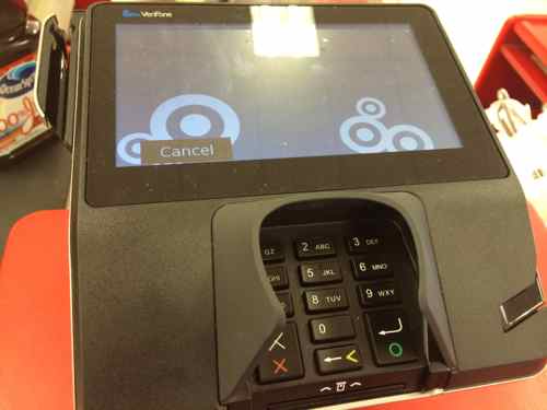 By May 2014 the Target on Hampton had these new readers with an EMV slot