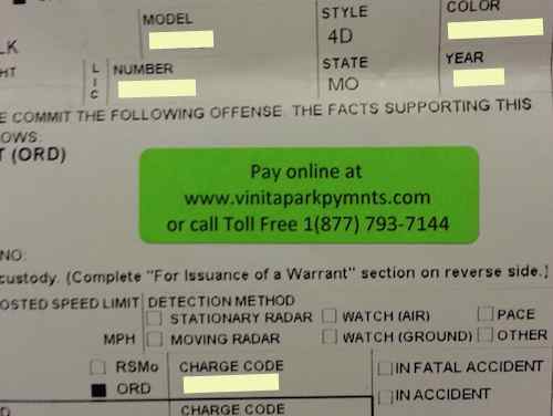 The fine amount doesn't appear on the citation, note is it online. Nobody at the company in Georgia knows the fine amounts either. 