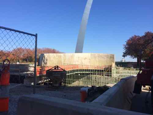 Work on the highway lid has moved quickly, though it remains a mess currently.  