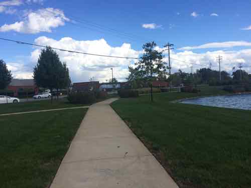 View toward Woods Mill